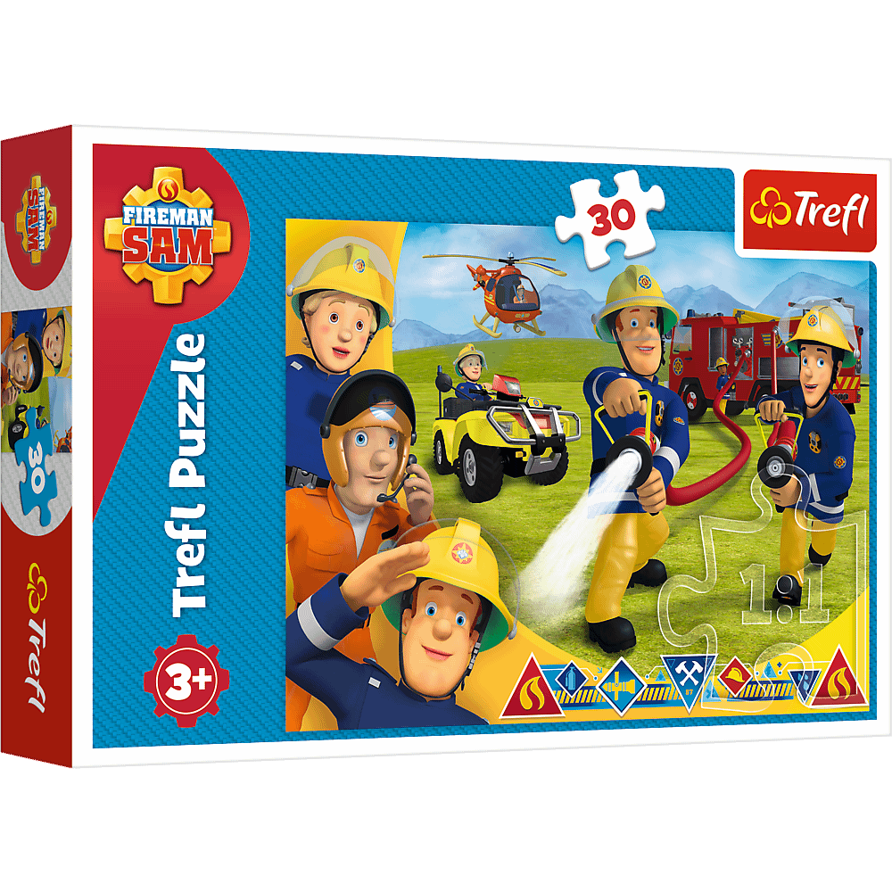 PUZZLE 30 Gotowi by pomagać / Strażak Sam 18244