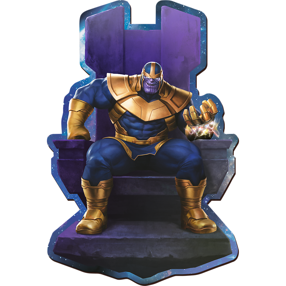 PUZZLE 160 Drew.Kontur.Thanos na Tronie 20184