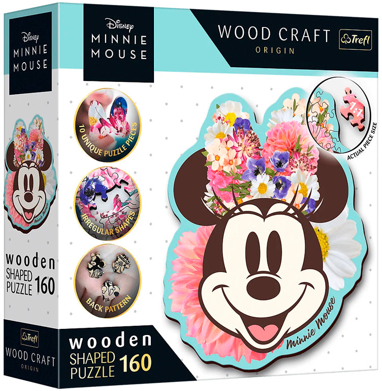PUZZLE 160 Drew.Kontur.Stylowa Minnie 20193