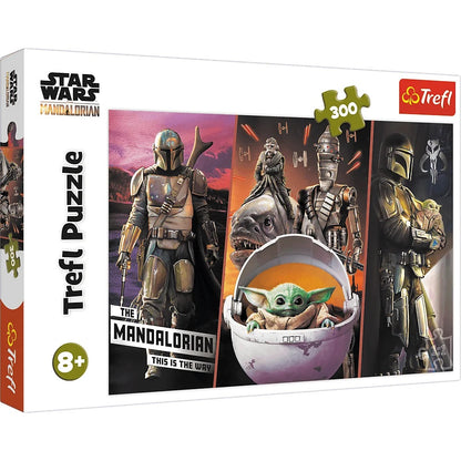PUZZLE 300 Tajemniczy Baby Yoda /SW 23002