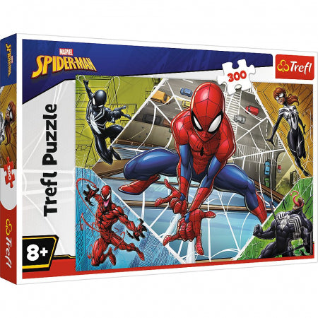 Puzzle 300 elementów wspaniały spiderman
