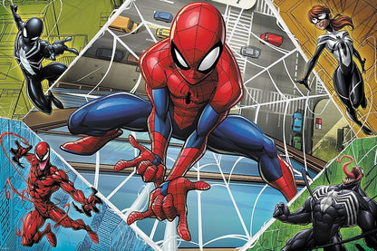 Puzzle 300 elementów wspaniały spiderman