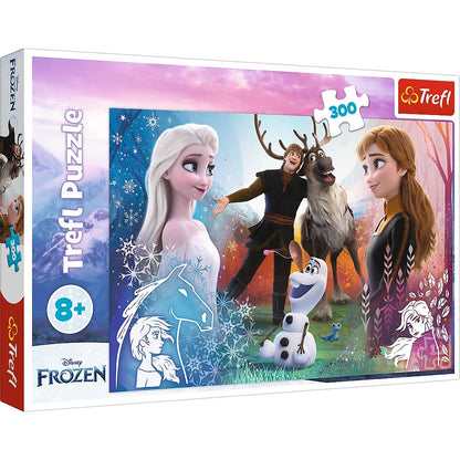 Puzzle magiczny czas disney frozen 2 300elementów