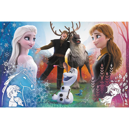 Puzzle magiczny czas disney frozen 2 300elementów