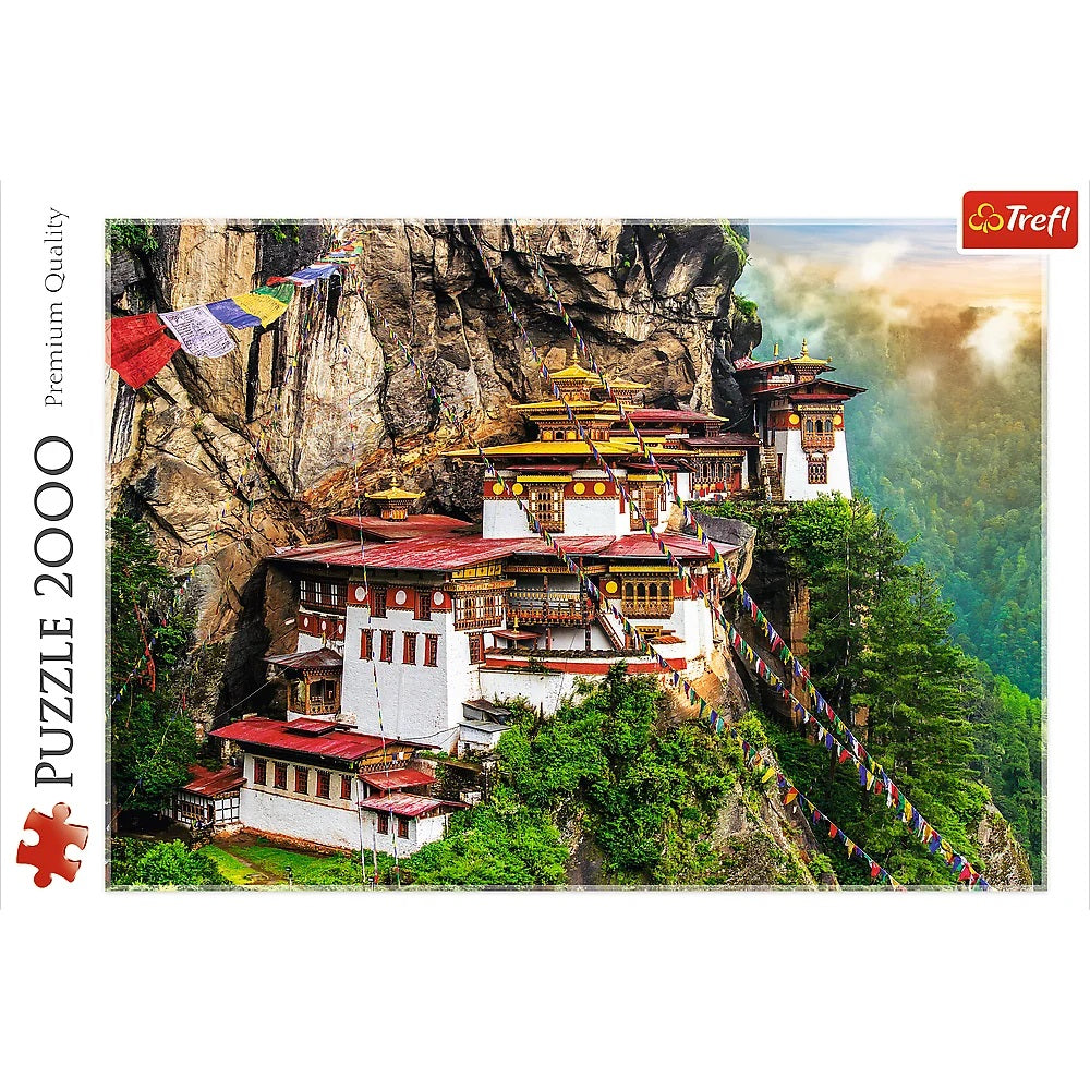 PUZZLE 2000 Tygrysie gniazdo, Bhutan 27092