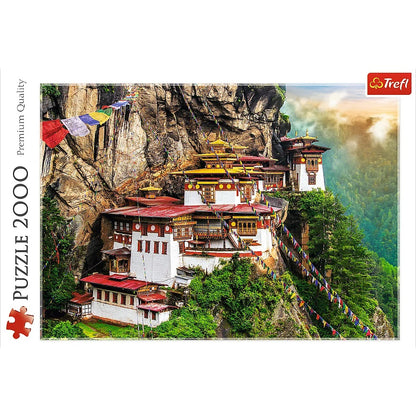 PUZZLE 2000 Tygrysie gniazdo, Bhutan 27092