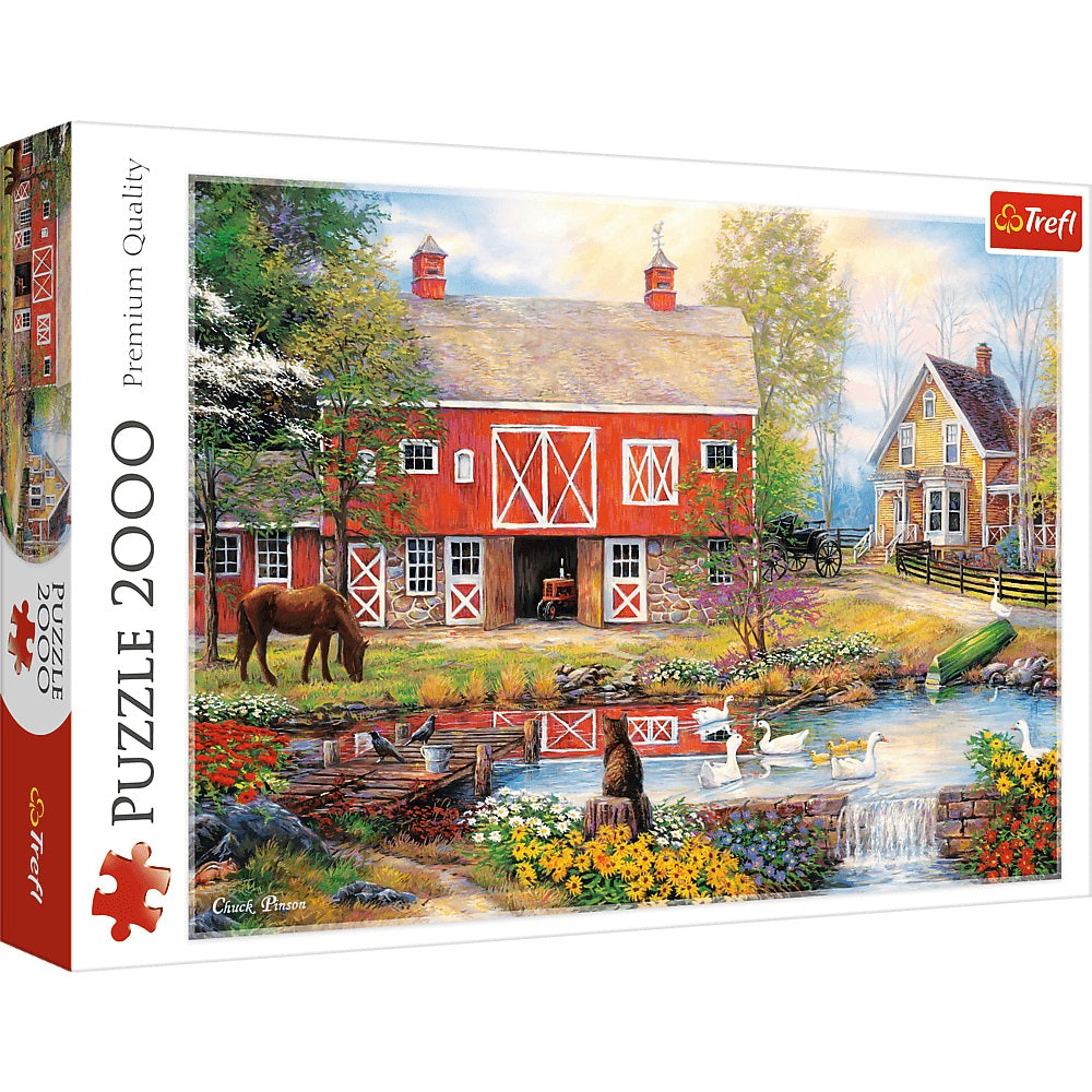PUZZLE 2000 Sielskie życie 27106
