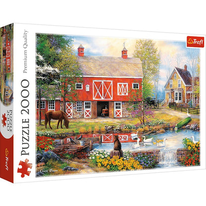 PUZZLE 2000 Sielskie życie 27106
