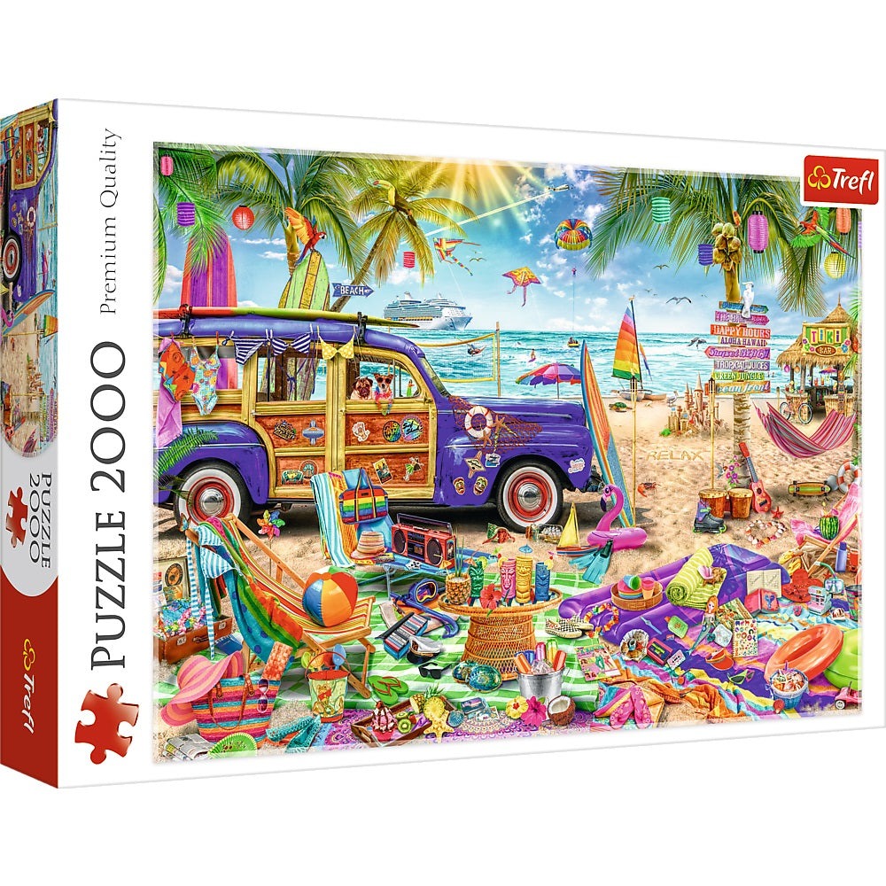 PUZZLE 2000 Tropikalne wakacje 27109