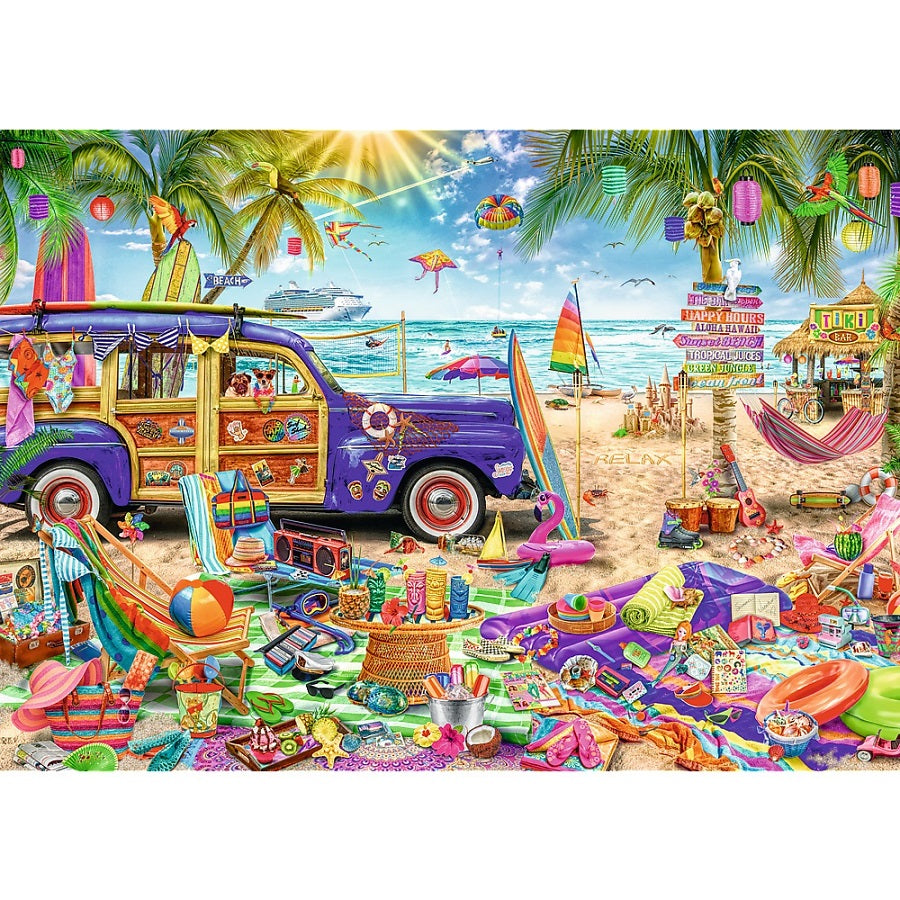 PUZZLE 2000 Tropikalne wakacje 27109