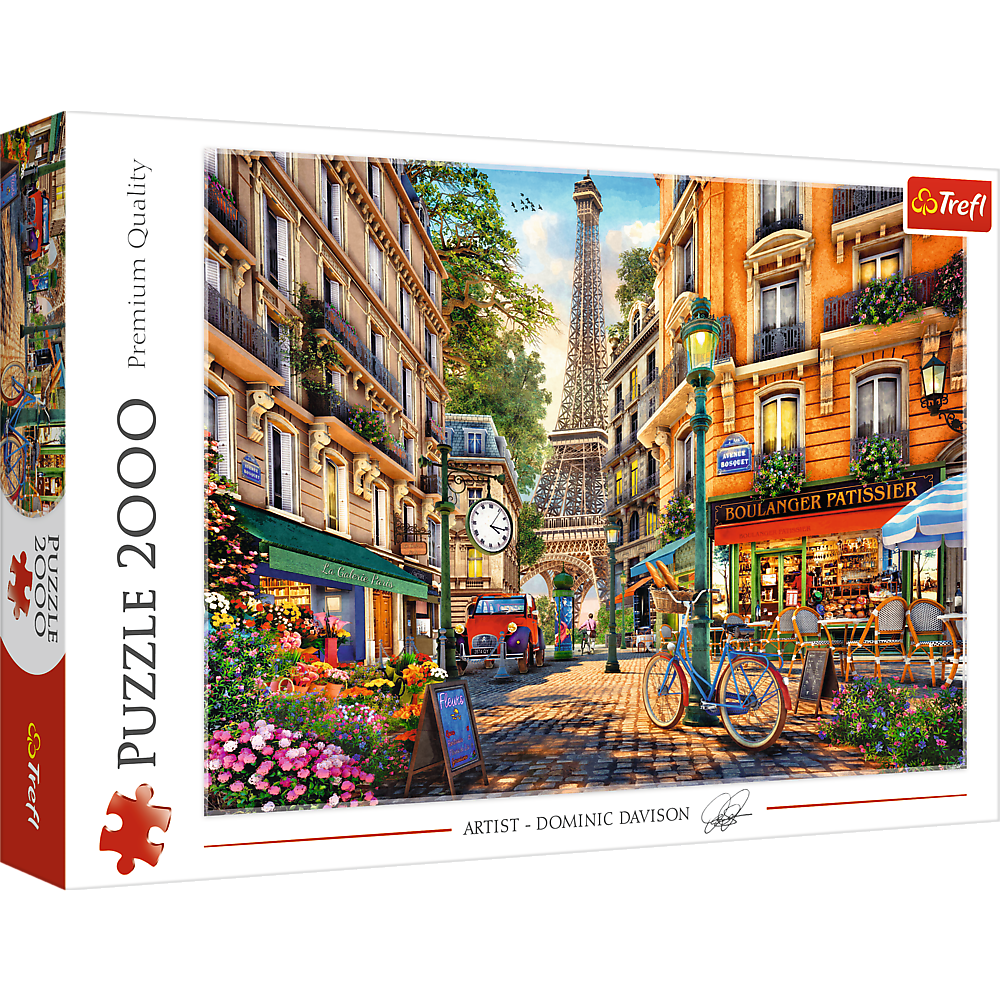 PUZZLE 2000 Popołudnie w Paryżu 27121