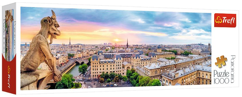 PUZZLE 1000 Panorama Widok z katedry NotreD. 29029