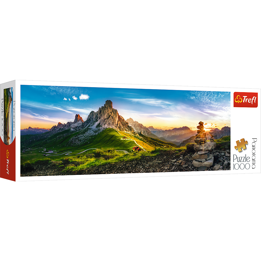 PUZZLE 1000 Panorama Passo di Giau, Dolomity 29038
