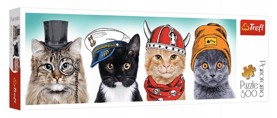 PUZZLE 500 Panorama Puszysta ekipa 29504