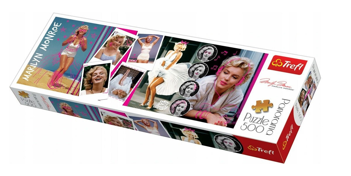 PUZZLE 500 Panorama Marilyn Monroe Kolaż 29509