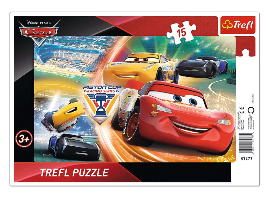 PUZZLE Ramkowe 15 Walka o zwycięstwo /Cars3 31277