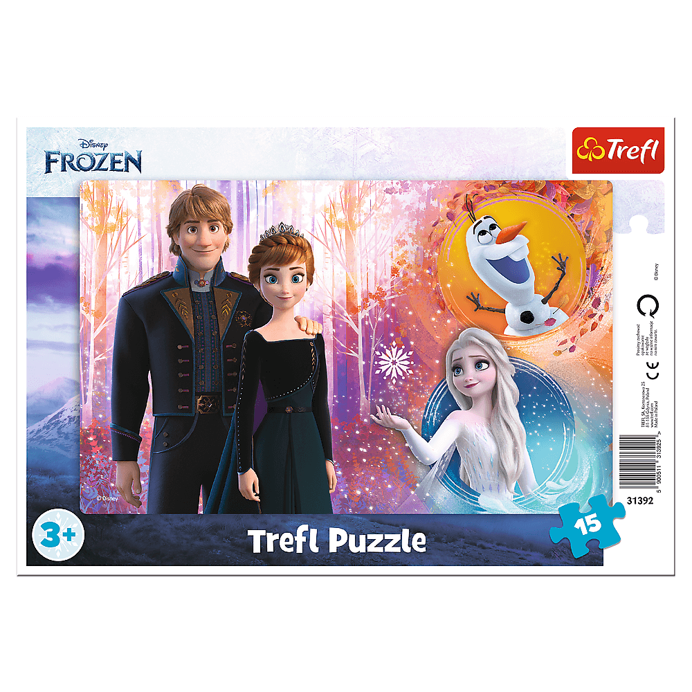 PUZZLE Ramkowe 15 Frozen 31392