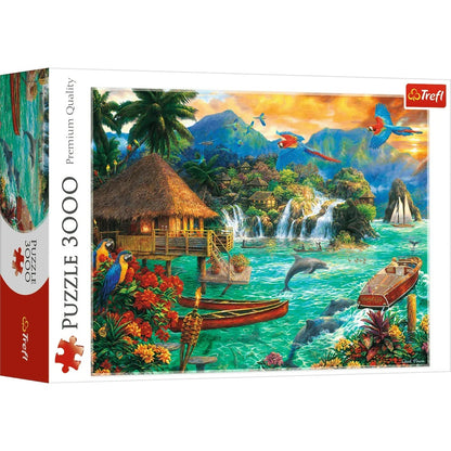 PUZZLE 3000 Życie na wyspie 33072