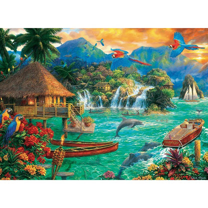 PUZZLE 3000 Życie na wyspie 33072