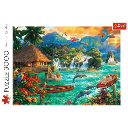 PUZZLE 3000 Życie na wyspie 33072