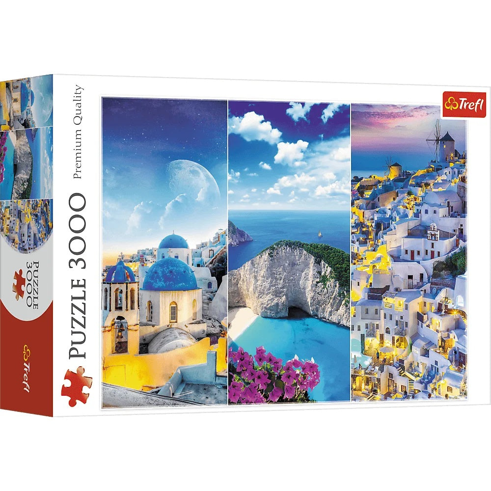 PUZZLE 3000 Greckie wakacje 33073