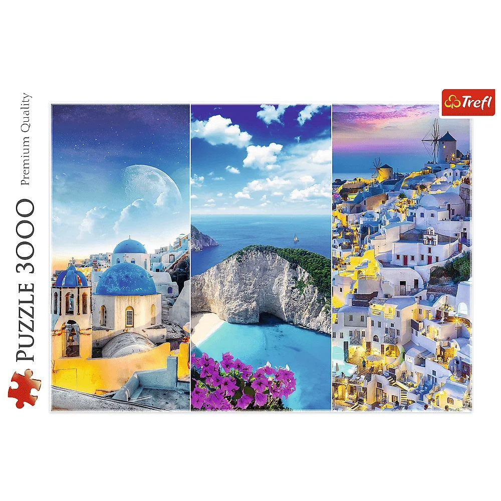 PUZZLE 3000 Greckie wakacje 33073