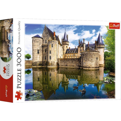 PUZZLE 3000 Zamek w Sully-sur-Loire Francja 33075