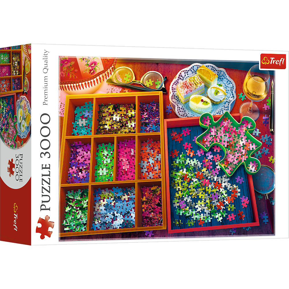 Puzzle 3000 elementów wieczór z puzzlami