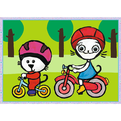 PUZZLE 4w1 Dzień Kici Koci 12/15/20/24 34372