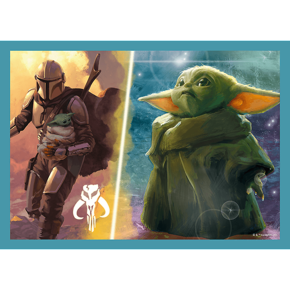 PUZZLE 4w1 Mandalorian Star Wars 34397