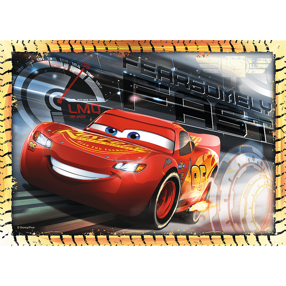 PUZZLE 4w1 Do startu,gotowi,start!Cars 34608