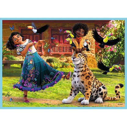 PUZZLE 4w1 Nasze magiczne Encanto 34615