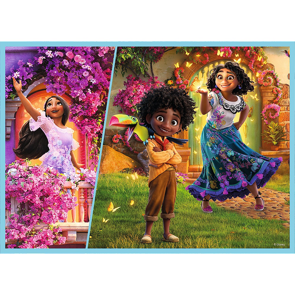 PUZZLE 4w1 Nasze magiczne Encanto 34615