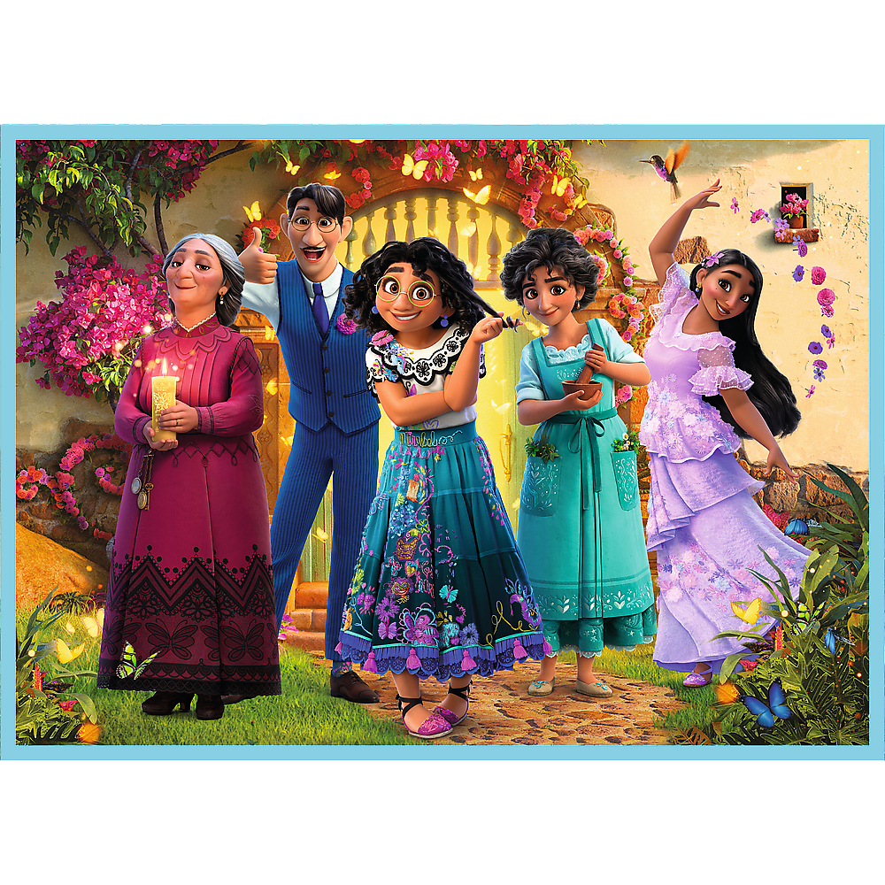 PUZZLE 4w1 Nasze magiczne Encanto 34615
