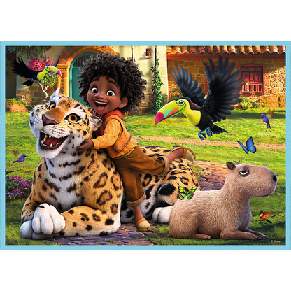 PUZZLE 4w1 Nasze magiczne Encanto 34615