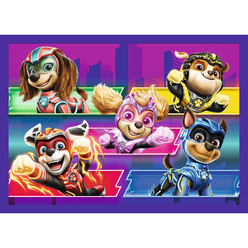 Puzzle 4w1 bohaterowie na ratunek psi patrol