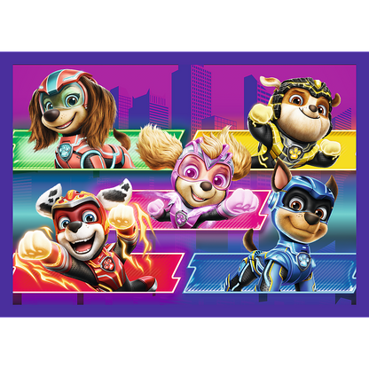 Puzzle 4w1 bohaterowie na ratunek psi patrol