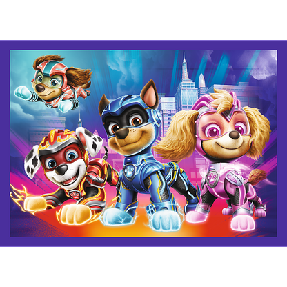 Puzzle 4w1 bohaterowie na ratunek psi patrol