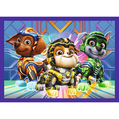 Puzzle 4w1 bohaterowie na ratunek psi patrol