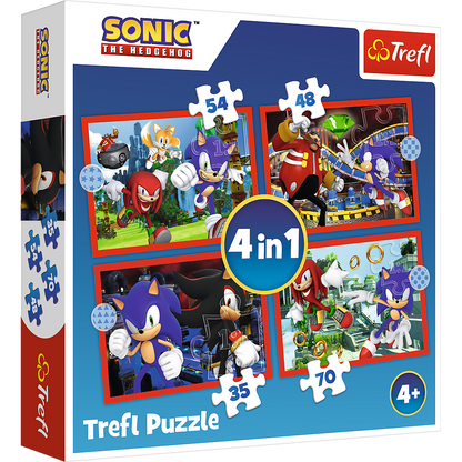Puzzle 4w1 przygody sonica