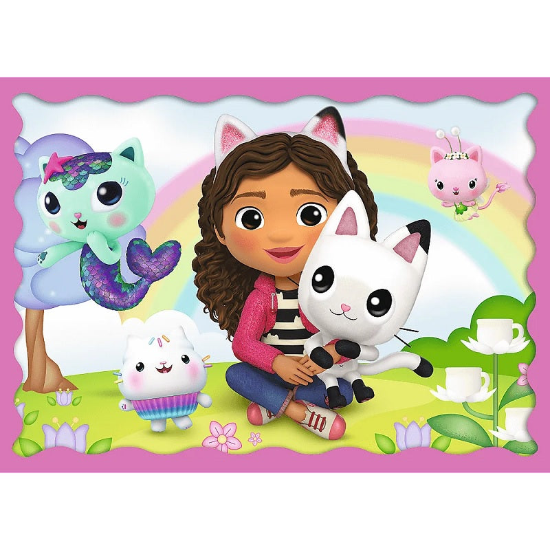Puzzle 4w1 Przygody Gabby
