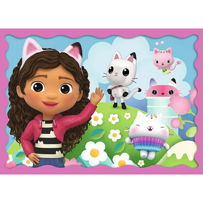 Puzzle 4w1 Przygody Gabby