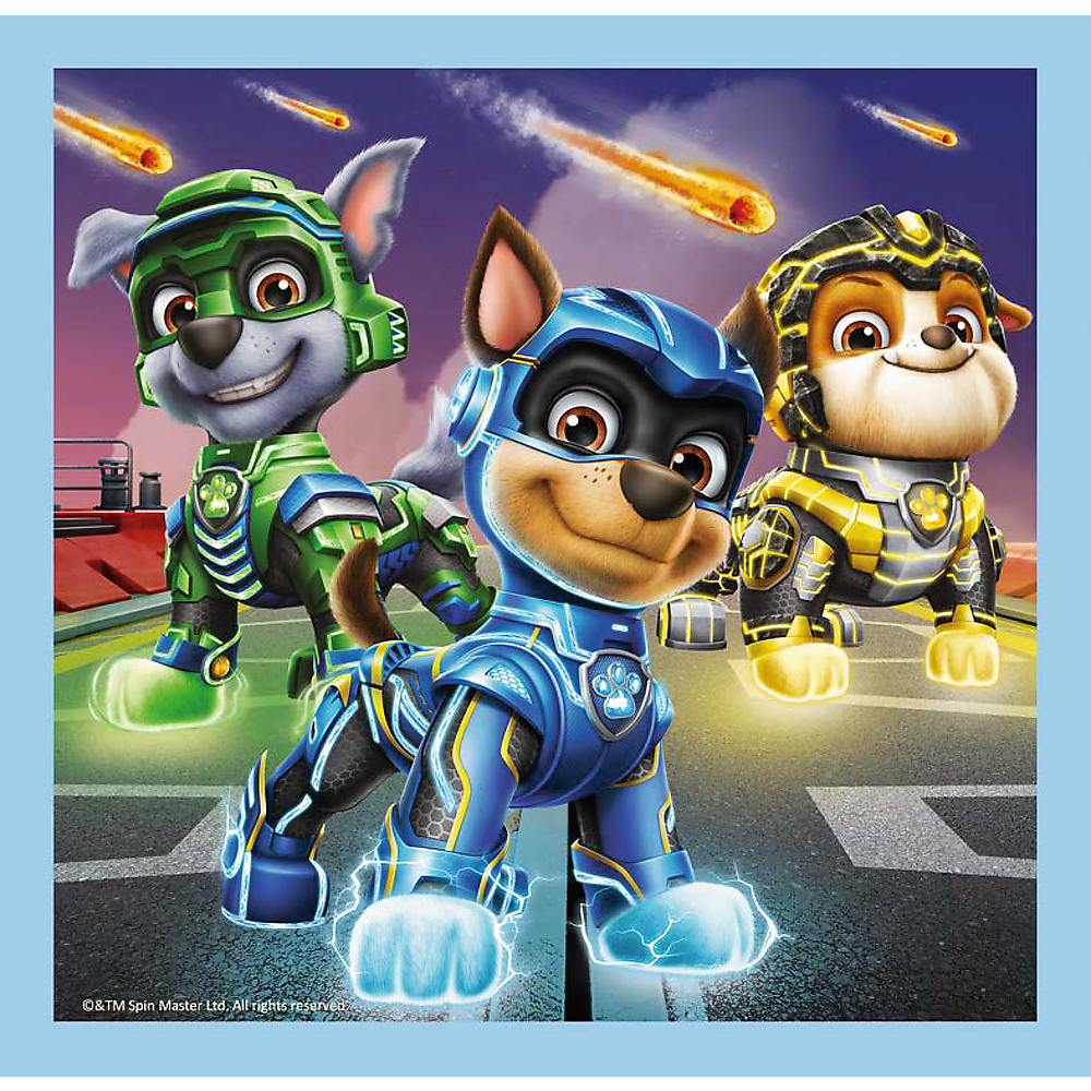 PUZZLE 3w1 Moc Mighty Pups Psi Patrol 34869