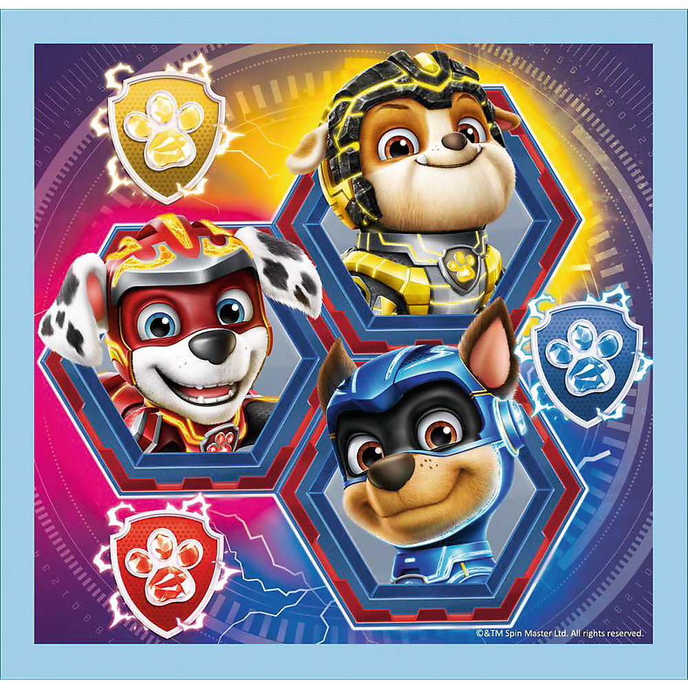 PUZZLE 3w1 Moc Mighty Pups Psi Patrol 34869