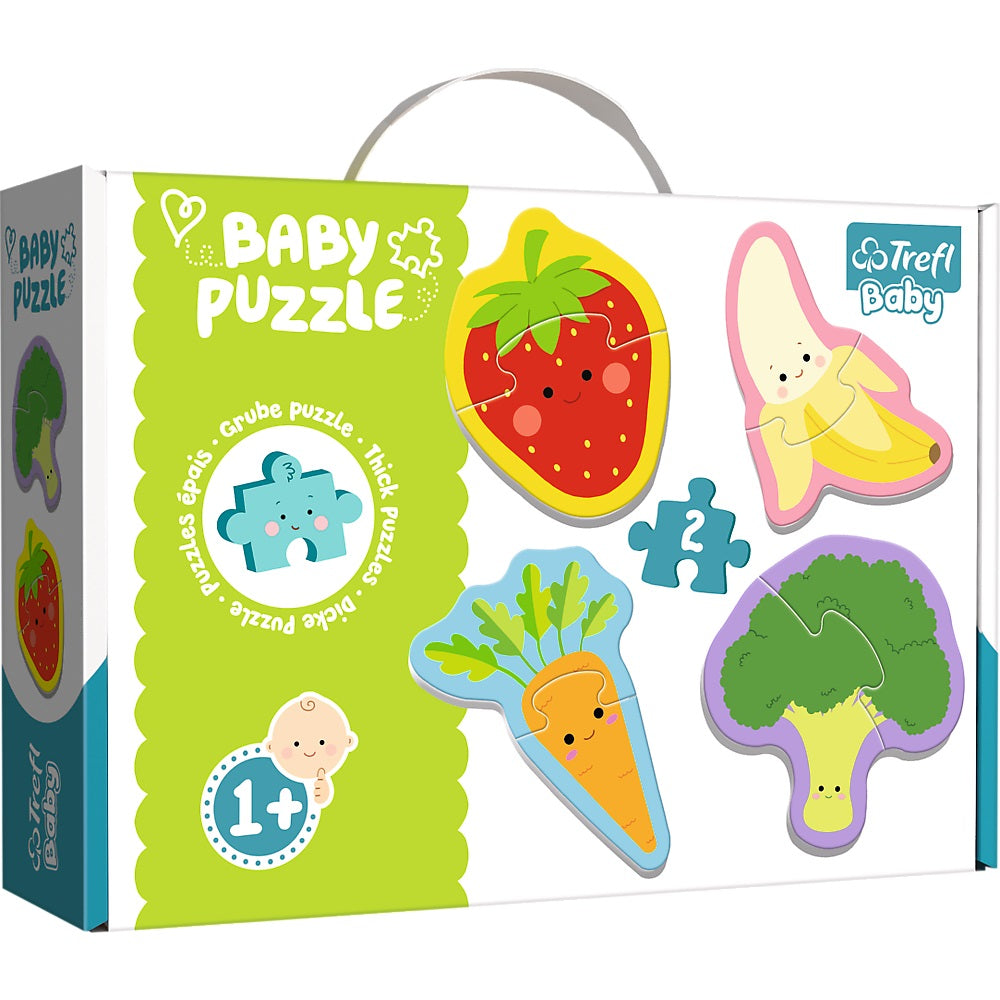 PUZZLE BABY CLASSIC Warzywa i owoce/Tre.Baby 36076