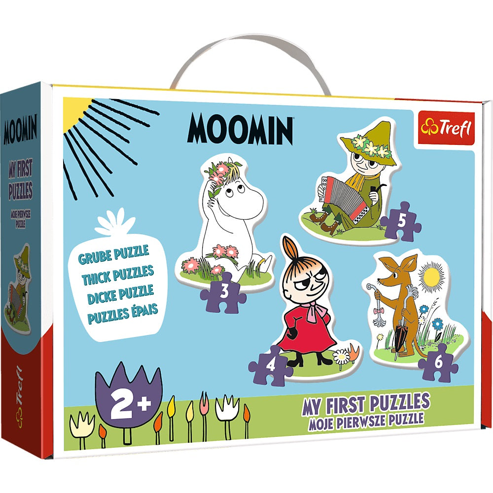 PUZZLE BABY CLASSIC Wesołe Muminki 36094