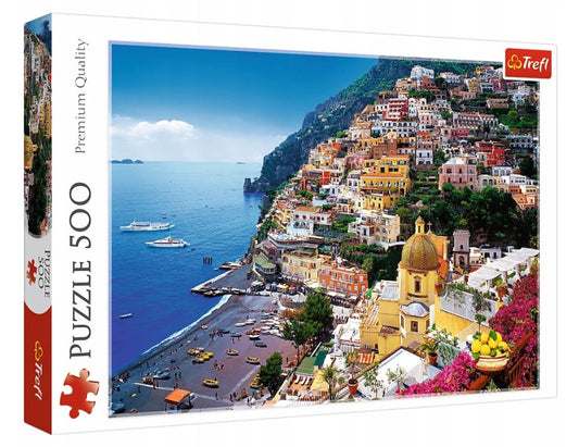 PUZZLE 500 Positano Wybrzeże Amalf.Włochy 37145