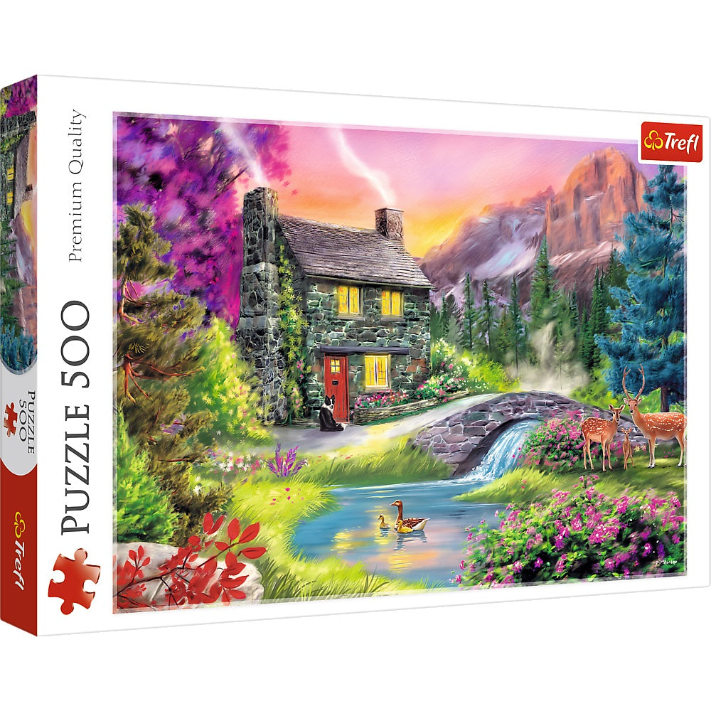 Puzzle 500 górska sielanka