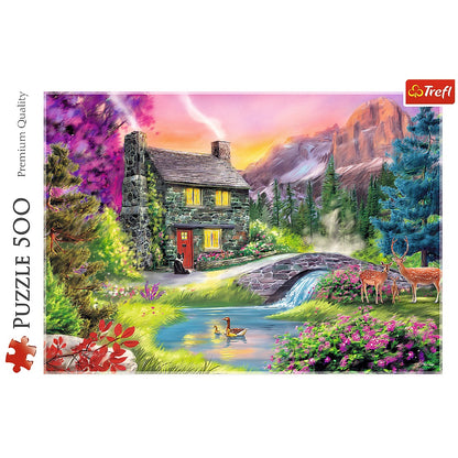 Puzzle 500 górska sielanka