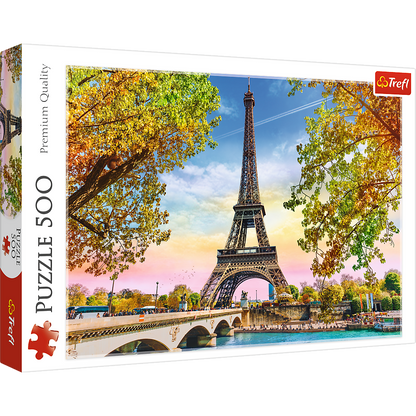 Puzzle 500 Romantyczny Paryż